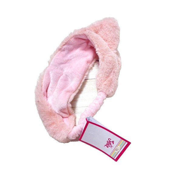 Justice Girls Pink Makeup/Hair/Sleep Headband - New - Picture 2 of 4